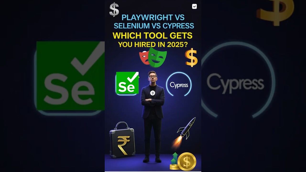 Playwright vs Selenium vs Cypress &ndash; Which Tool Gets You Hired in 2025?