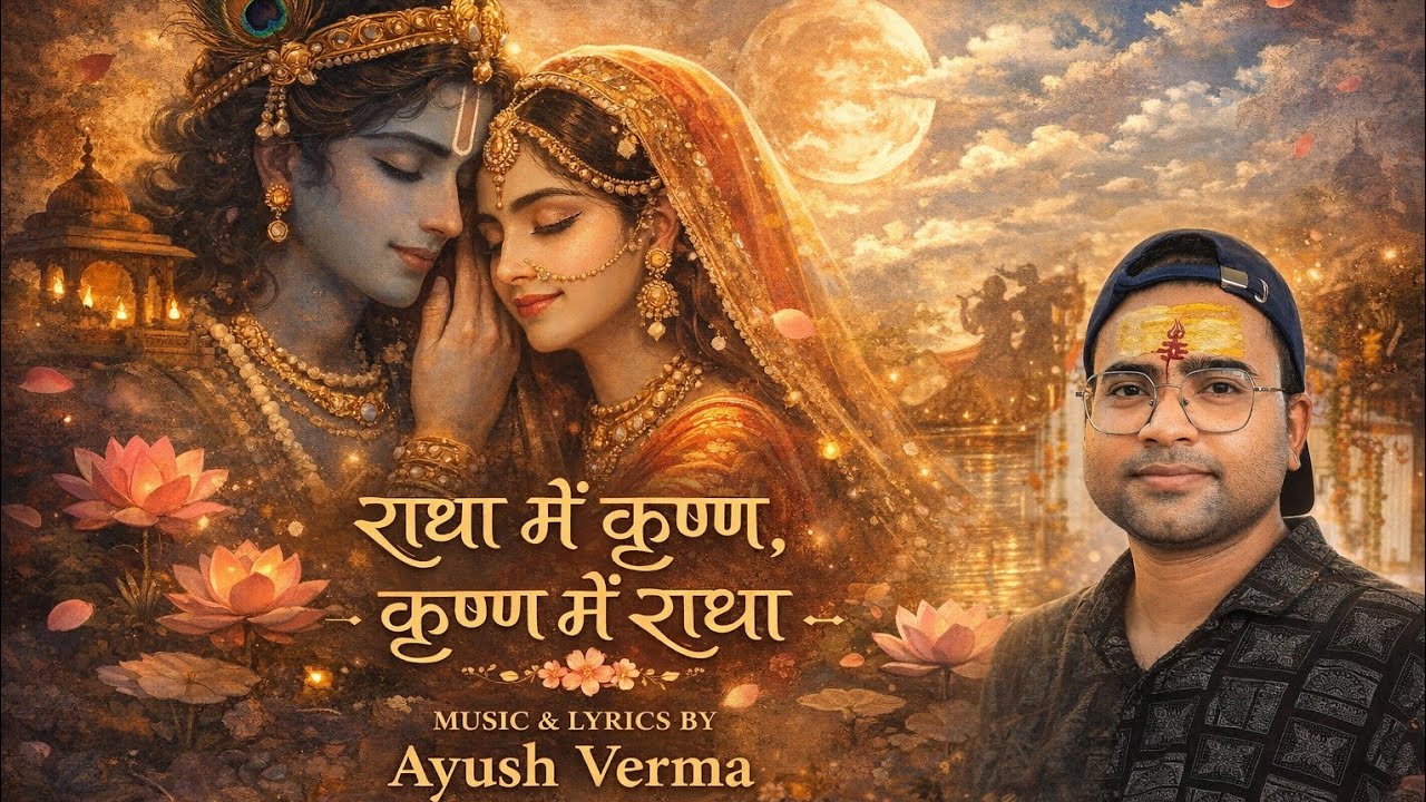 Radha me Krishna, Krishna me Radha || राधा में कृष्णा भजन || Ayush Verma 