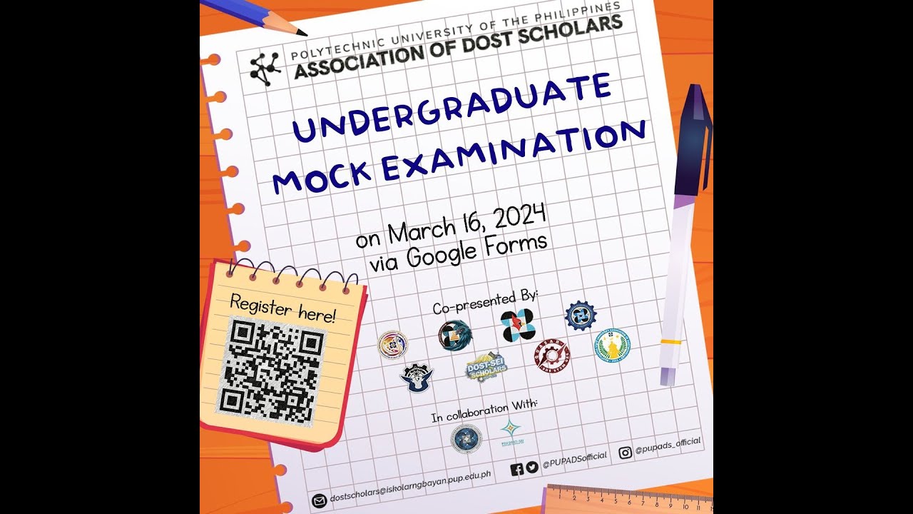 PUP-ADS Undergraduate Mock Examination 2024