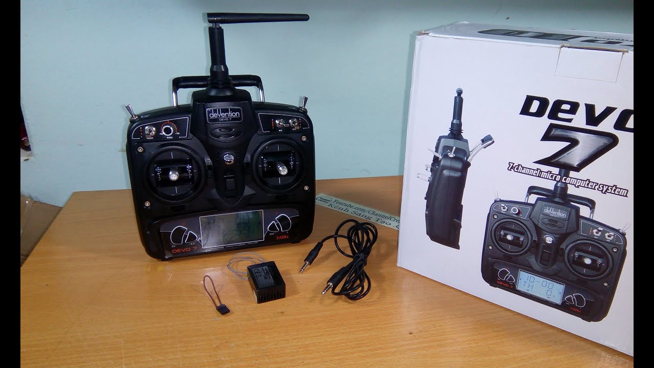 [Unboxing] Walkera Devo 7 TX with RX701