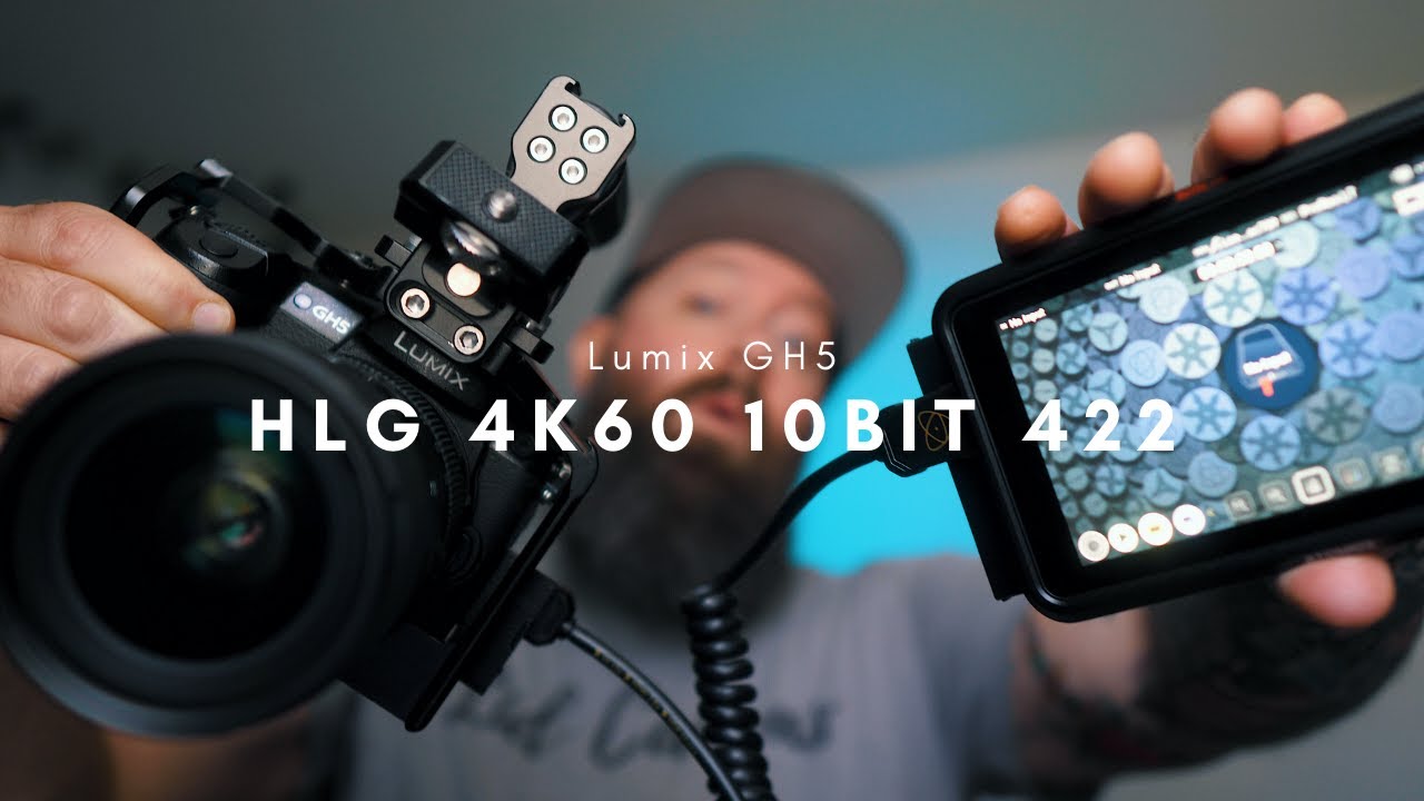 Снимайте видео 4K60 10 бит 422 Pro Res HLG с помощью Lumix GH5 // Профиль GH5 HLG и Atomos Ninja V