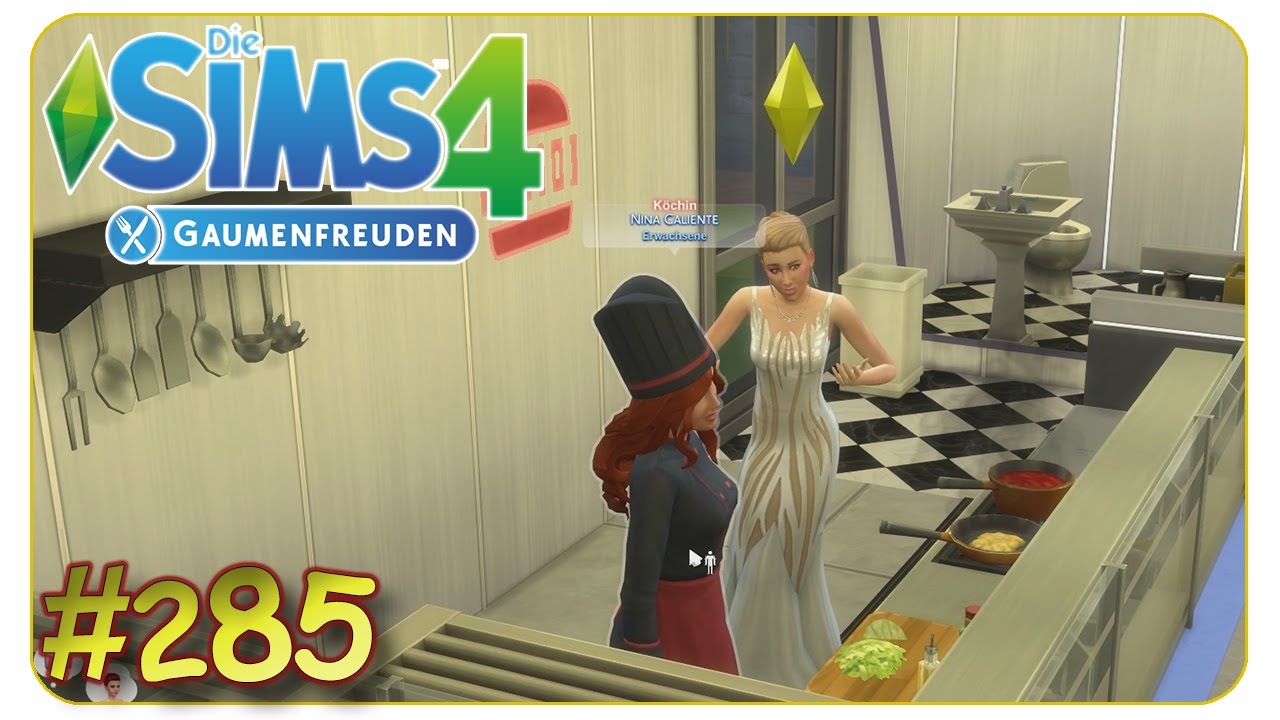 Schulung für die Köchin #285 Die Sims 4 Gaumenfreuden - Gameplay - Let's Play