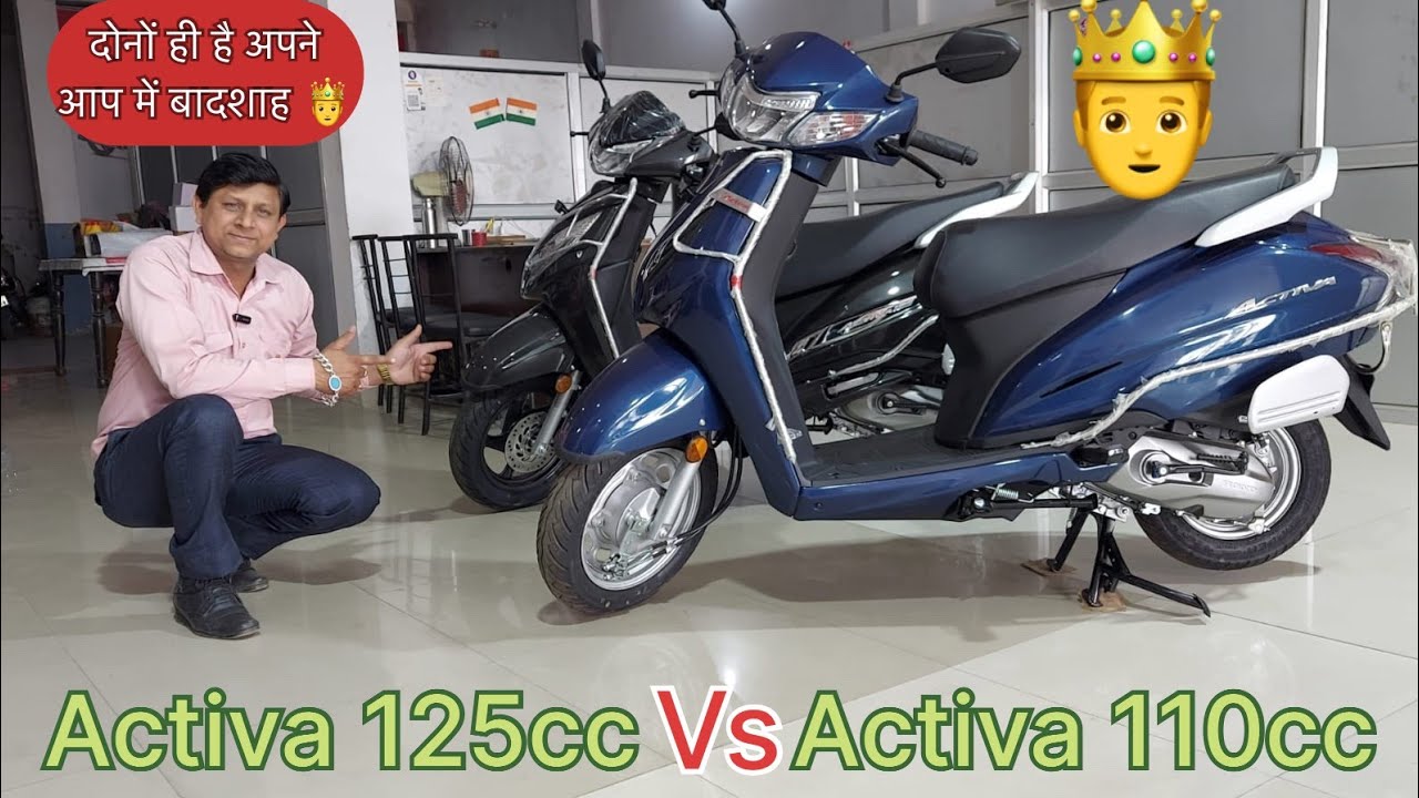 All New Honda Activa 110 VS Honda Activa 125, 2024!! Full Details Comparison price, milega, Features