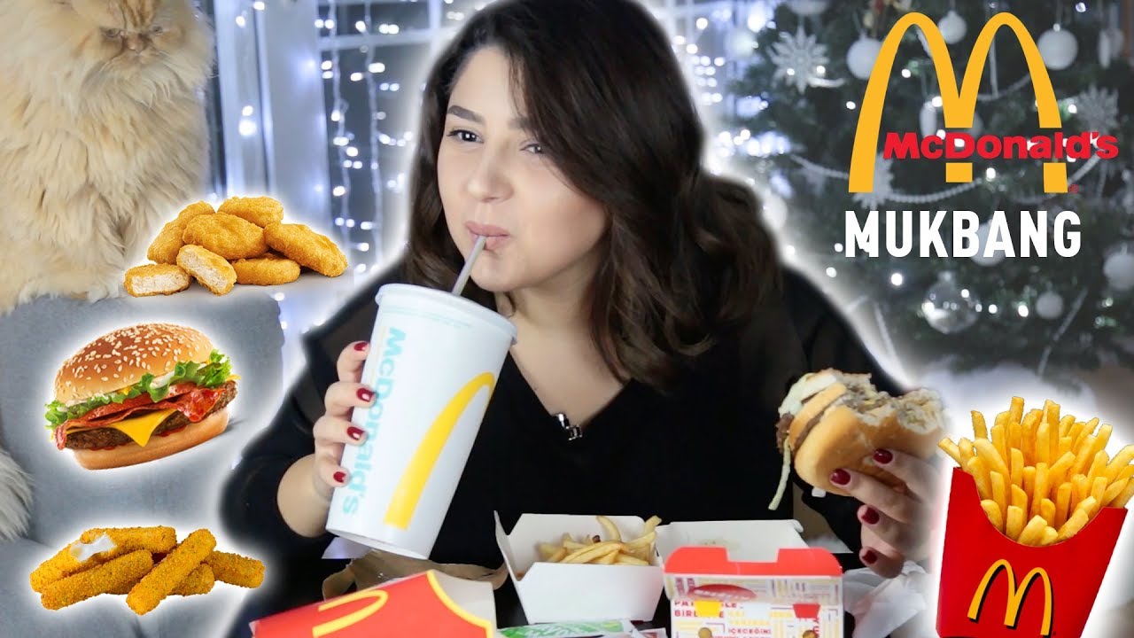 McDonald's MUKBANG 🍔🍟 | Marangozlar Bana Saldırdı ?!