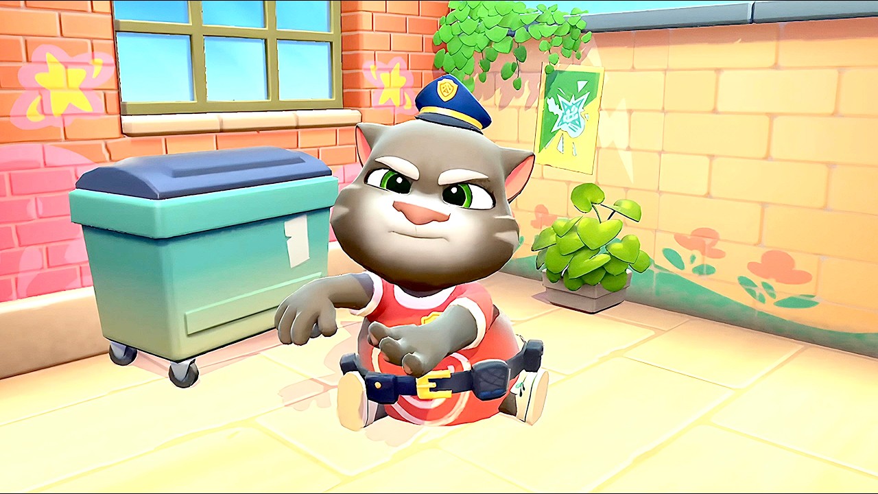 Talking Tom Cat - Gameplay Walkthrough (iOS Android) - Part 1