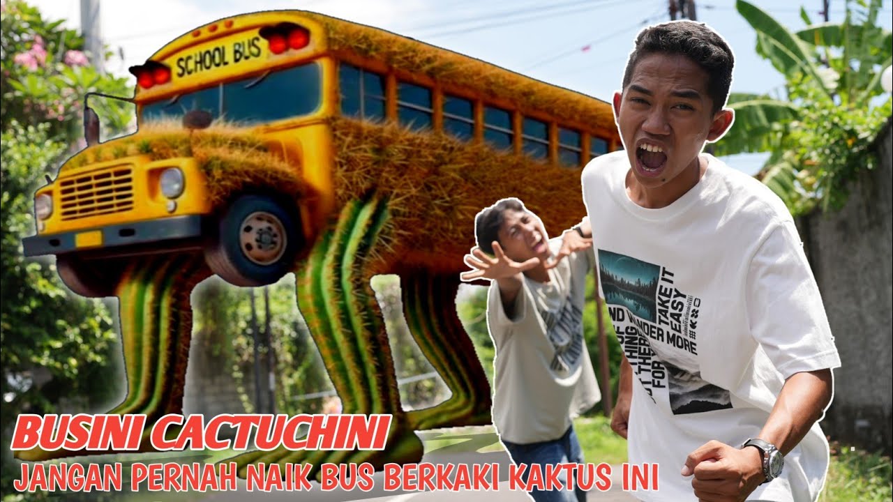 JIKA KALIAN MELIHAT ANOMALI BUSINI CACTUCHINI CEPATLAH LARI!!?😱ARIK HAMPIR J4TUH | Mikael TubeHD