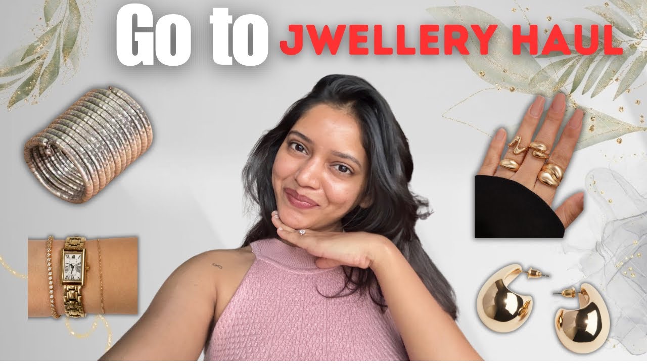 Jwellery HAUL 😍| Daily wear 🥰| WATCH STACK💕
