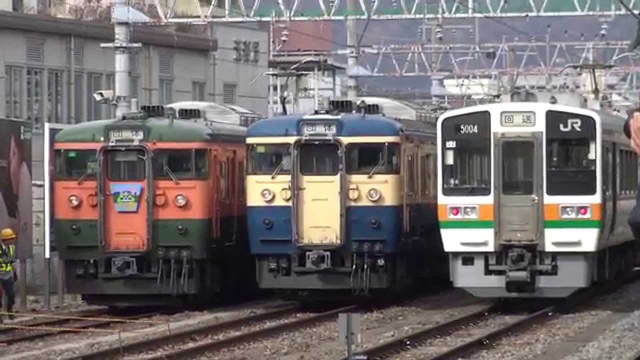【4K】中央本線110周年記念ありがとう115系C1編成の旅