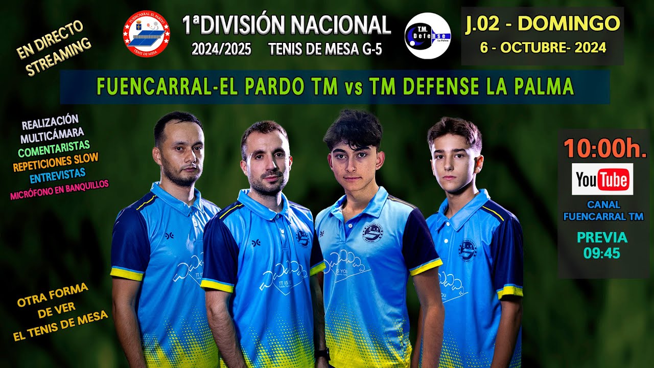 FUENCARRAL-EL PARDO TM vs TM DEFENSE LA PALMA| 1ª División Nacional