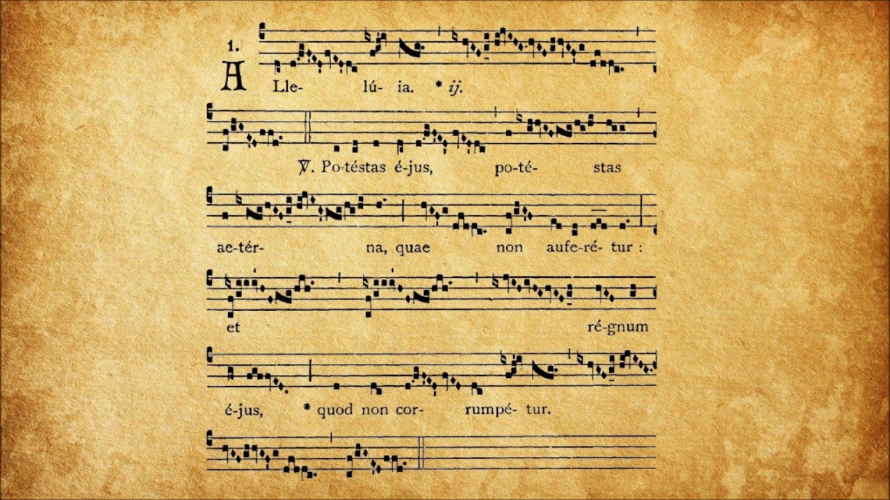 Alleluia 𝇕 Potestas ejus