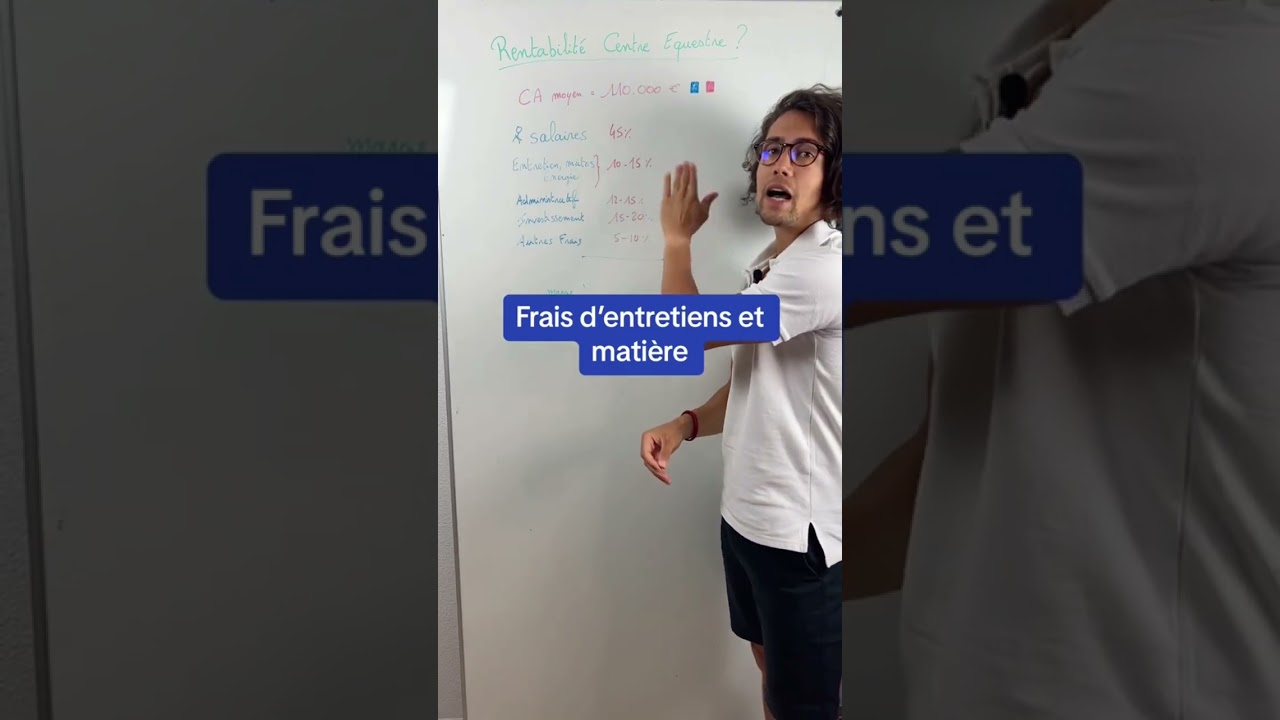 C&rsquo;est rentable un centre &eacute;questre ? #entreprendre #entrepreneur #centreequestre #cheval