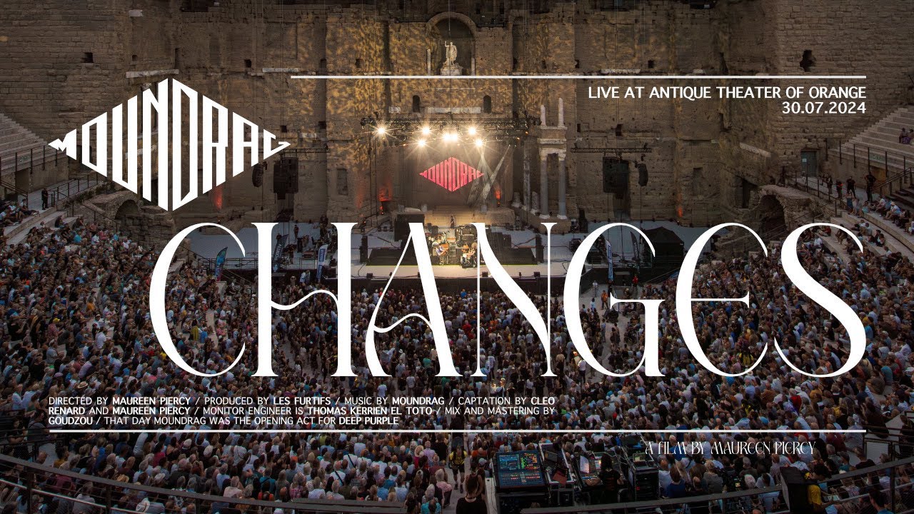 MOUNDRAG - Changes  Live at Antique Theater of Orange (Official Live Video)