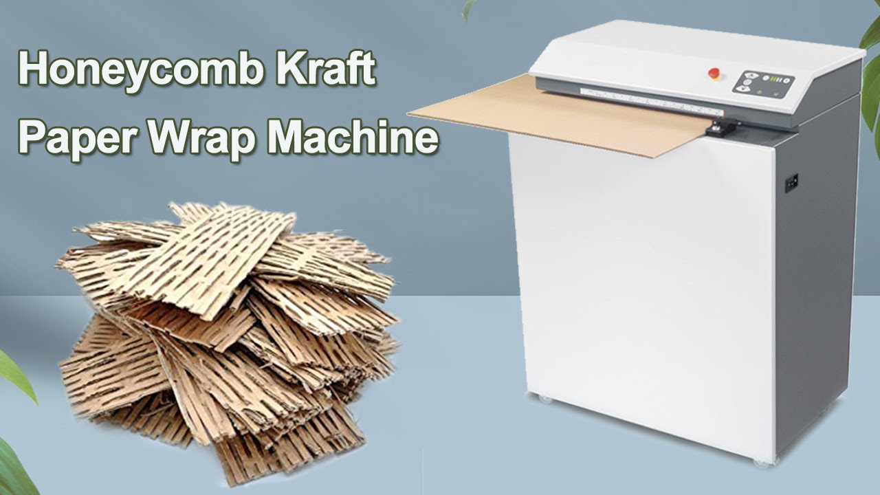 Honeycomb Paper Wrap Machine | Corrugated Bubble Wrap Machine