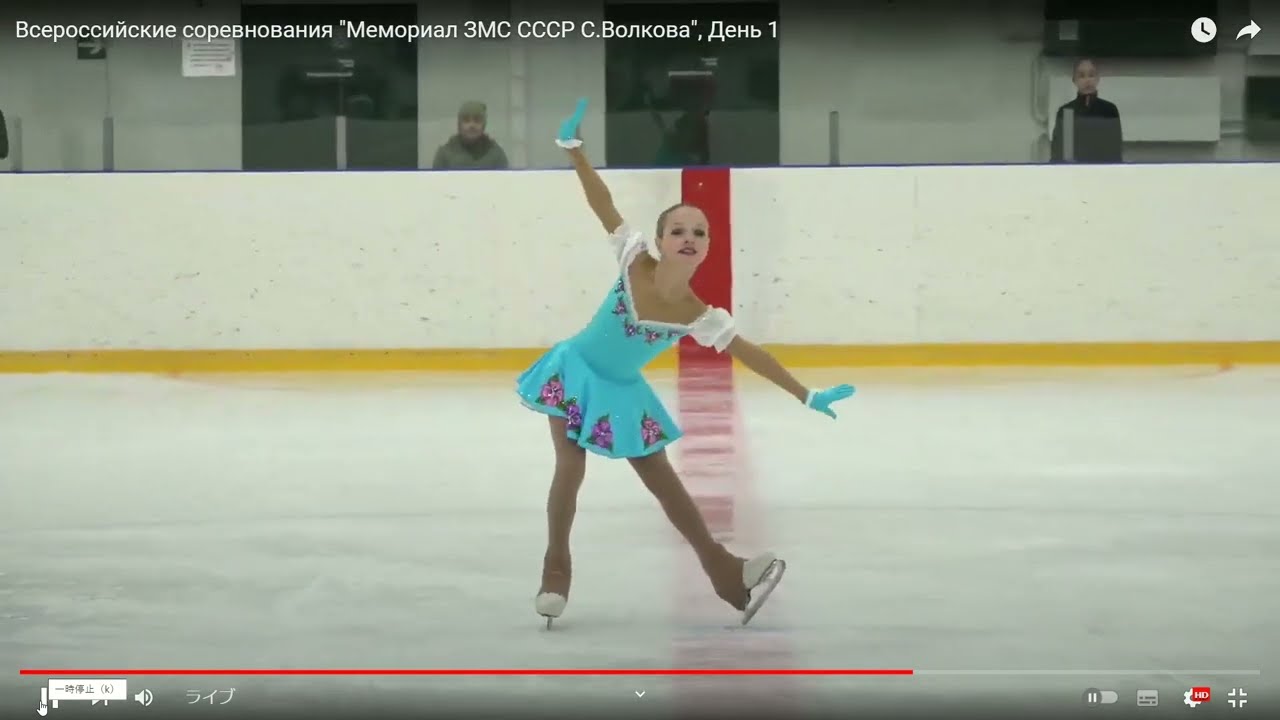 Елена КОСТЫЛЕВА エレーナ・コスティレワ Элементы　Мемориал ЗМС СССР С. Волкова