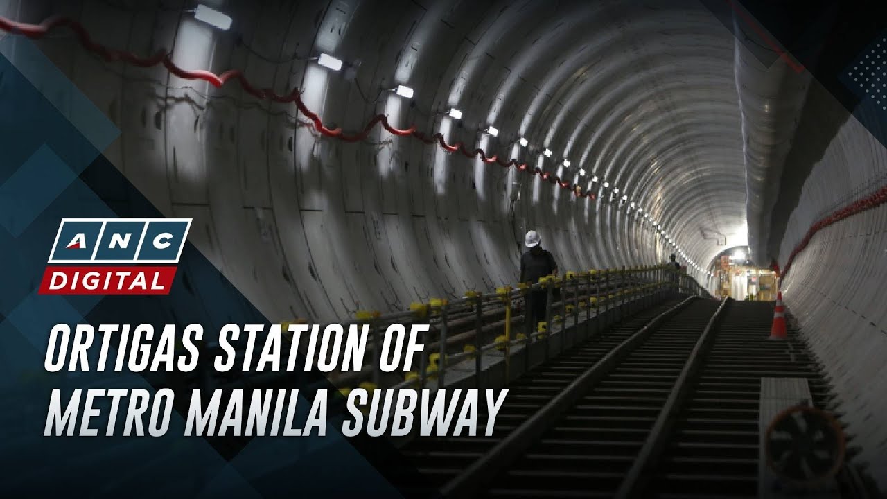 Construction of subway's Ortigas station eyed to start in 2 weeks | ANC