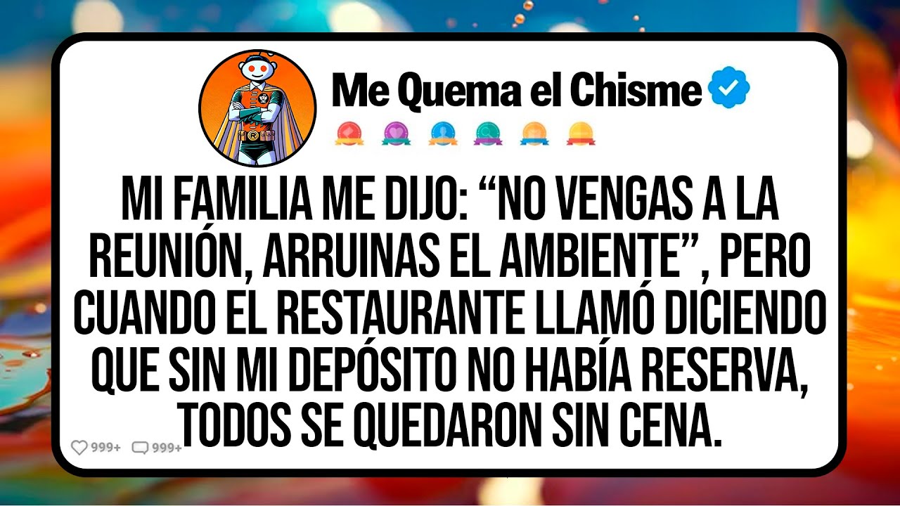 Mi Familia Me Dijo: “No Vengas A La Reunión, Arruinas El Ambiente”, Pero Cuando El Restaurante Llamó