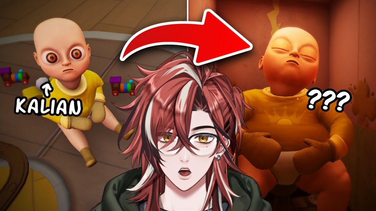 VTUBER INI JADI PENGASUH BAYI KUNING... TAPI KOK? 😱 - The Baby in Yellow: Crown Childcare