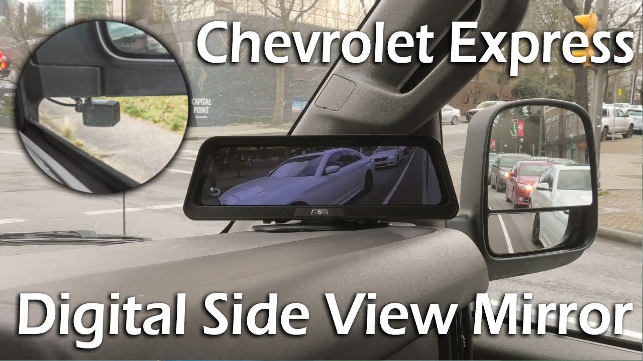 Chevrolet Express / GMC Savana - Digital Side View Camera Install. Eliminate Right Side Blind Spot!