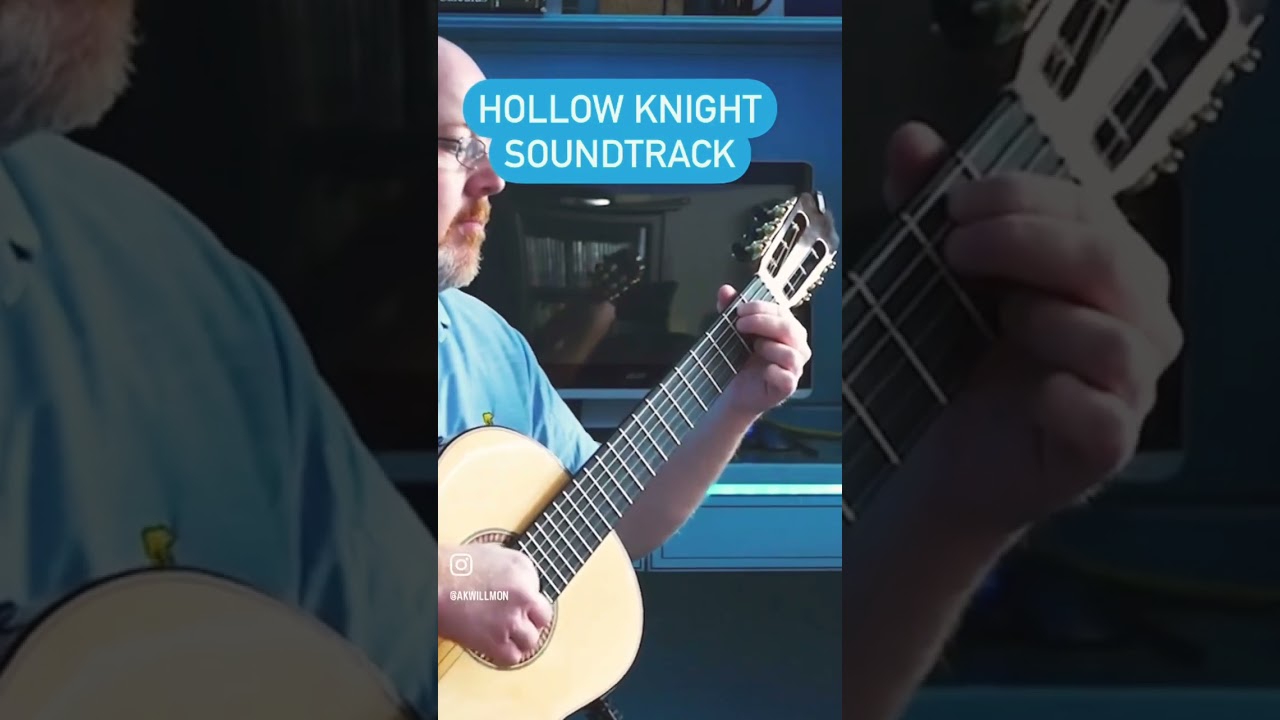 Dirtmouth from the Hollow Knight OST #hollowknight #vgm #classicalguitar #fingerstyle #aaronwillmon