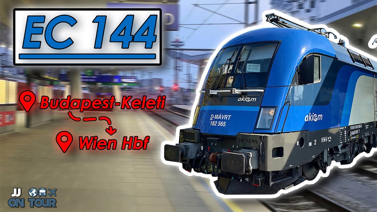 EC 144 // Train Ride - Budapest Keleti - Wien Hbf // Full Onboard Review (2nd Class)
