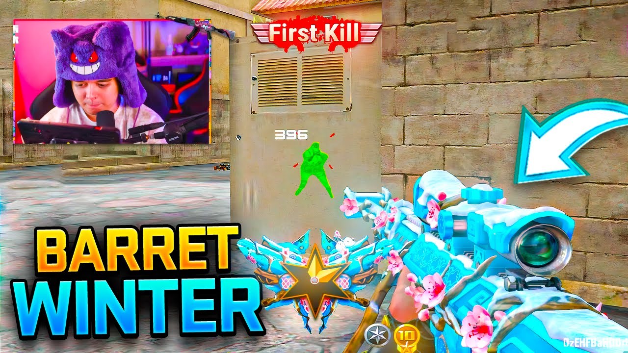 PEGUEI a NOVA BARRET WINTER e JOGUEI MUITO! - CF LEGENDS