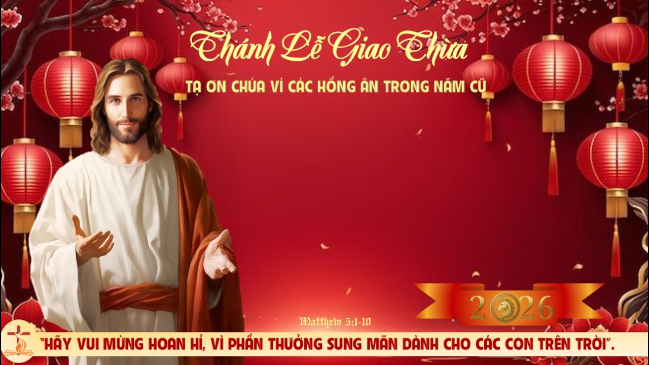 🔴Thánh Lễ Giao Thừa Trực Tuyến: Thứ Hai 2-16-2026 |  DÀNH CHO BỆNH NHÂN.