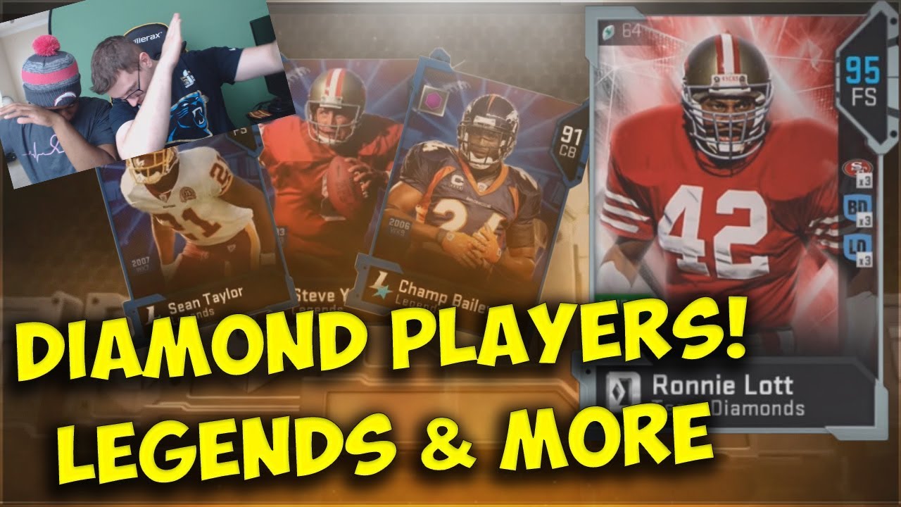 💎95 Team Diamond Ronnie Lott💎Draft Champs, Day 1 Legends And More! Madden 19 Mut 19 News