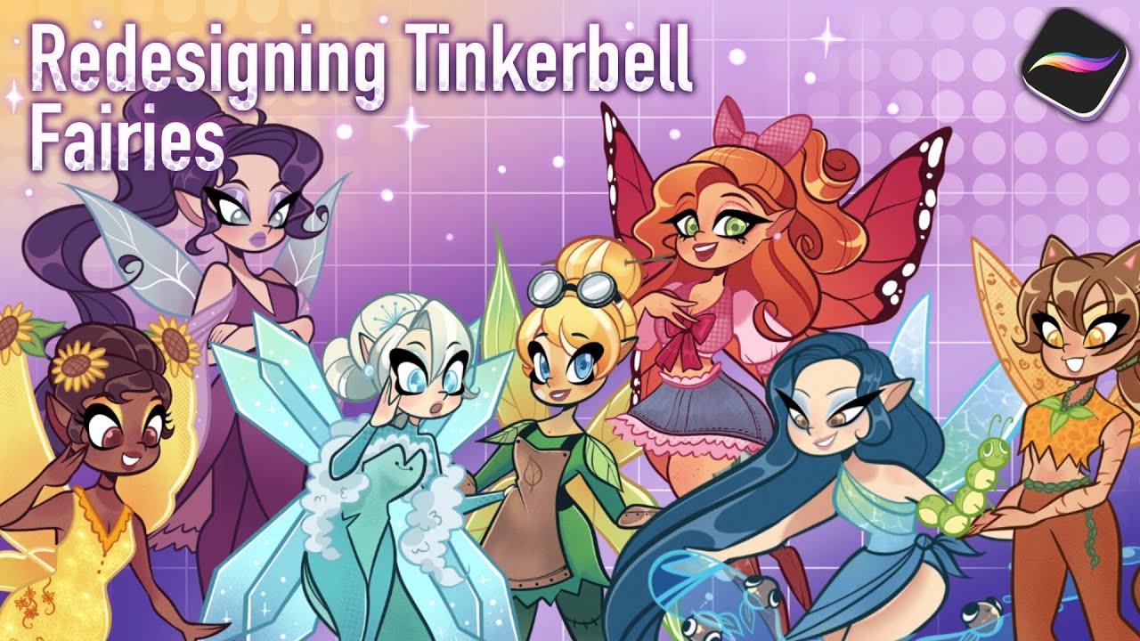 REDESIGNING TINKER-BELL & HER FRIENDS