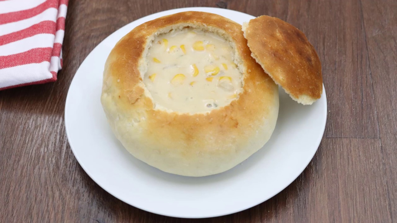 خبز الشوربة - وعاء الخبز - Bread Bowls