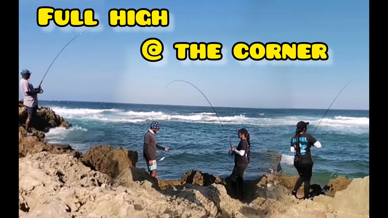Fishing the full high @The Corner🌊⛱️