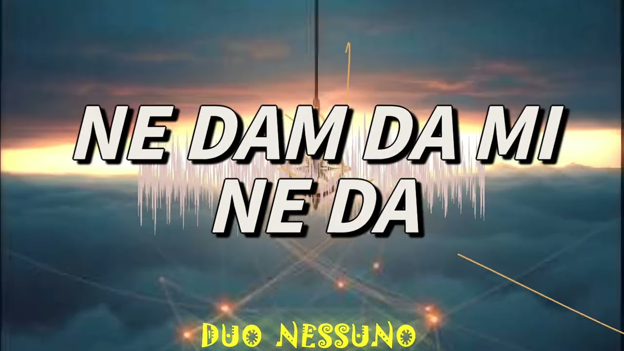 PJESMA O TEBI (Croatian lyrics video)