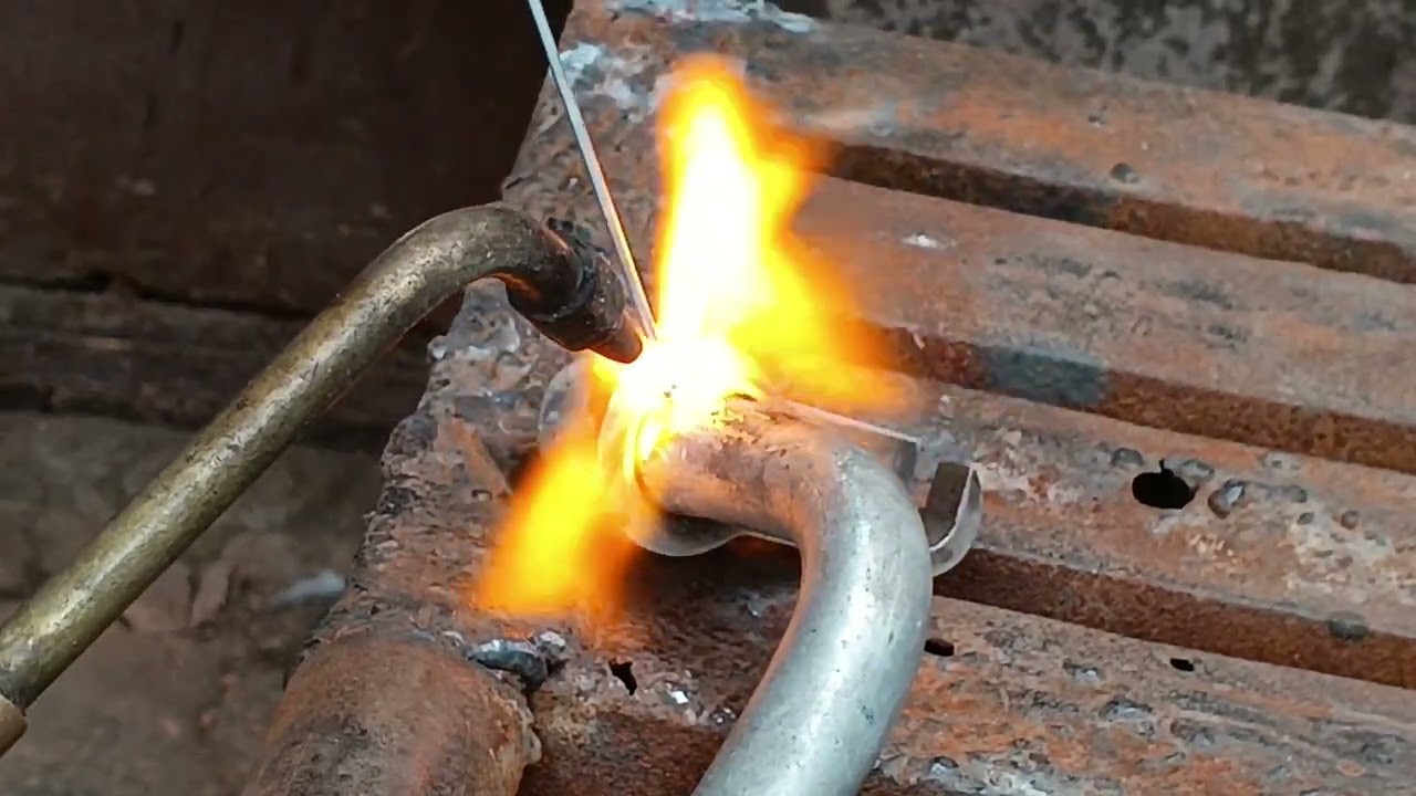 #Aluminium #pipe #welding