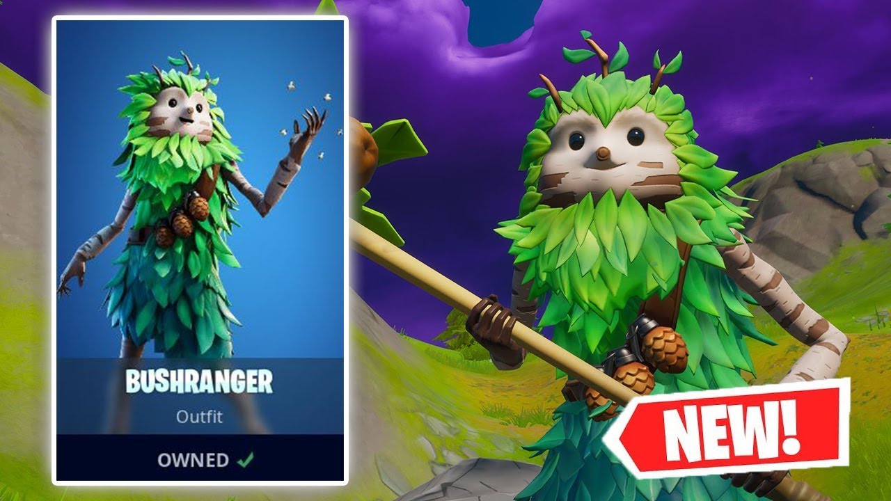 NEW BUSHRANGER Skin Gameplay in Fortnite!