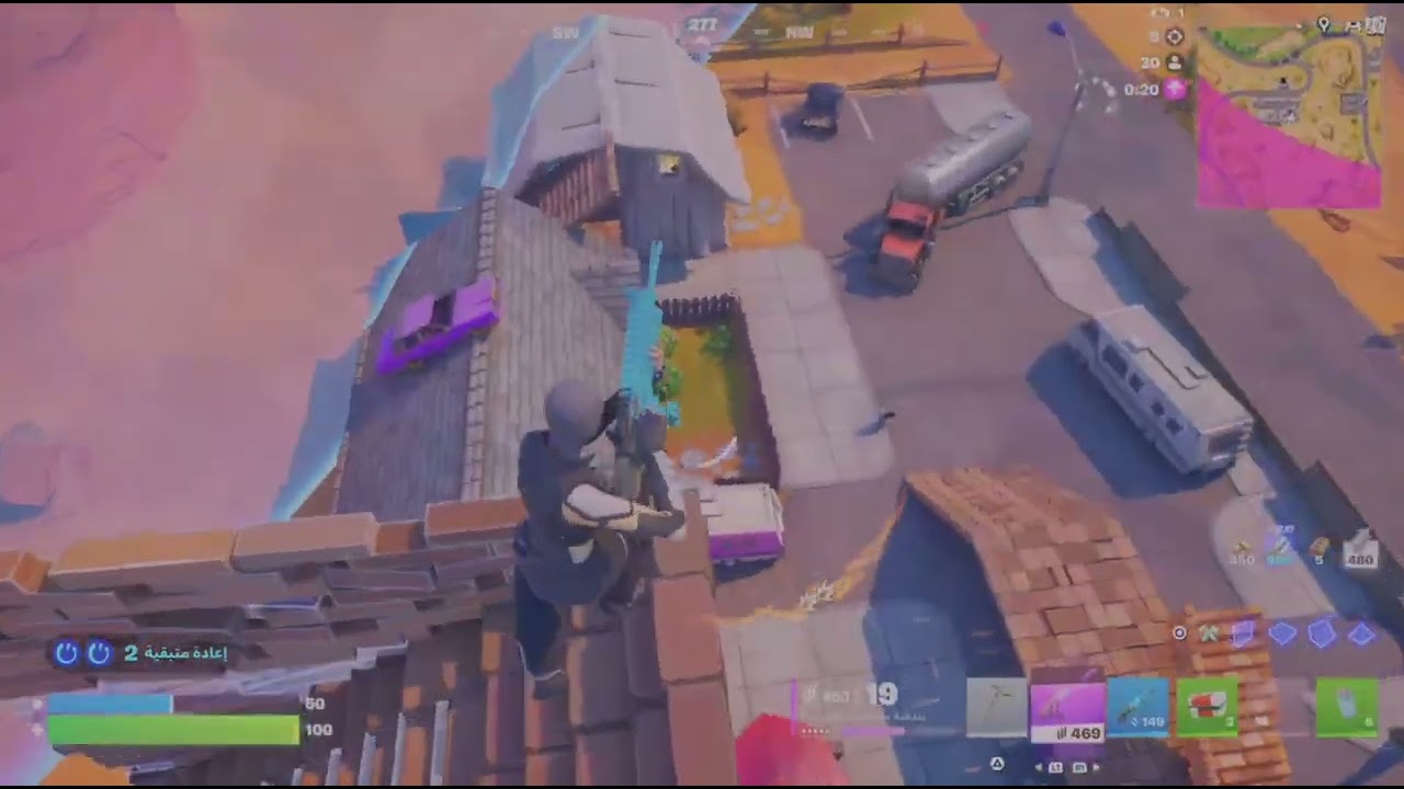 بدايتي في فورت نايت 🎮