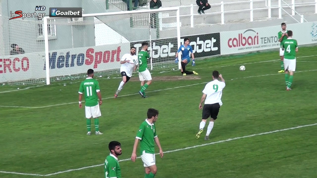 Μακεδονικός - Αγροτικός Αστέρας 1-3 (Φάσεις & Γκολ)