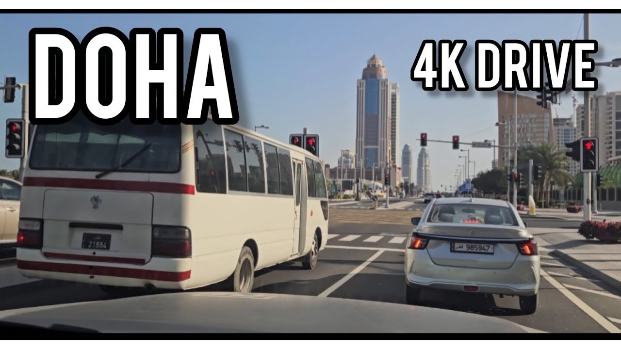 LUSAIL TO DOHA DRIVING TOUR |4K 2026 | QATAR DOHA | ARABINADU 