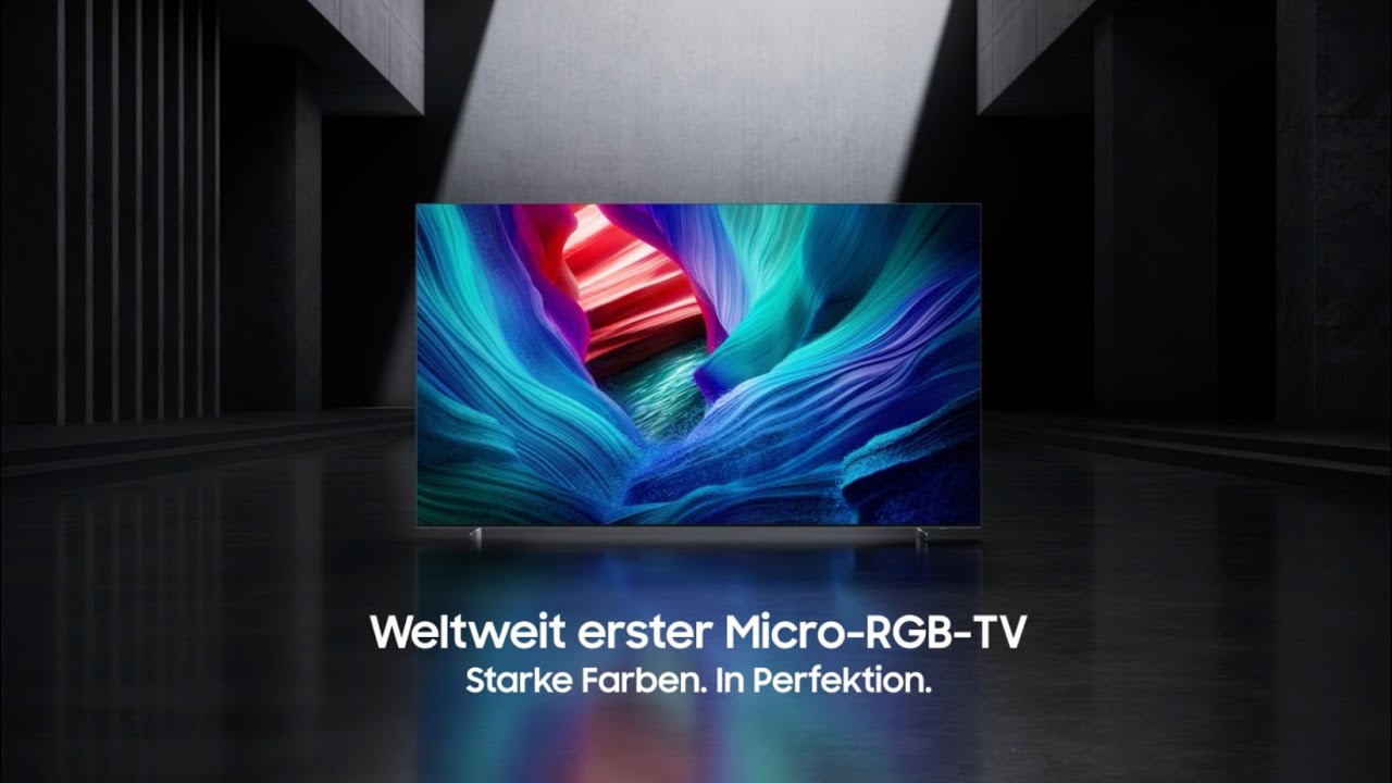 Der weltweit erste Micro RGB LED TV: Das beste Bild, das du von Samsung je gesehen hast | Samsung