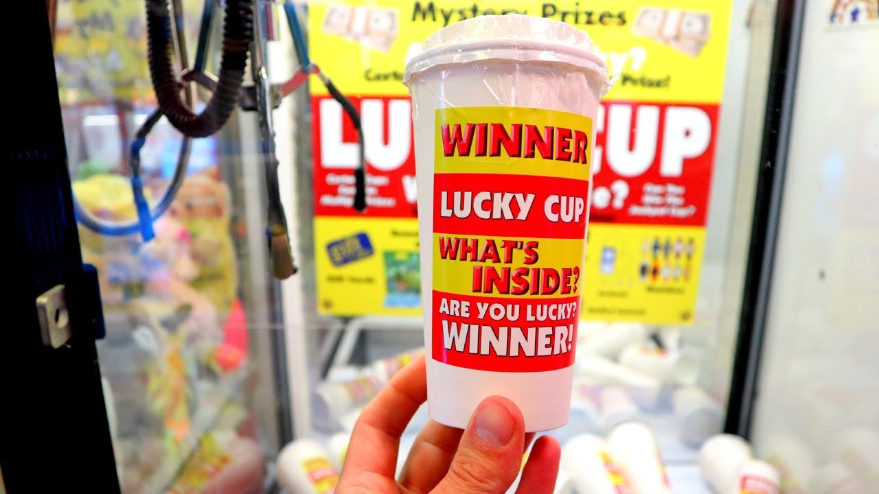 Am I the Lucky Mystery Cup Claw Machine Winner?!