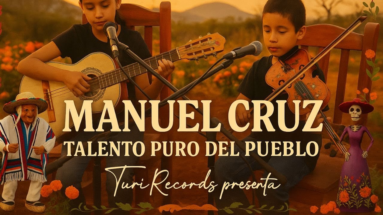 Cantinero sirve mas tequila que me siento cargado de penas -  Manuel Cruz con viol&iacute;n