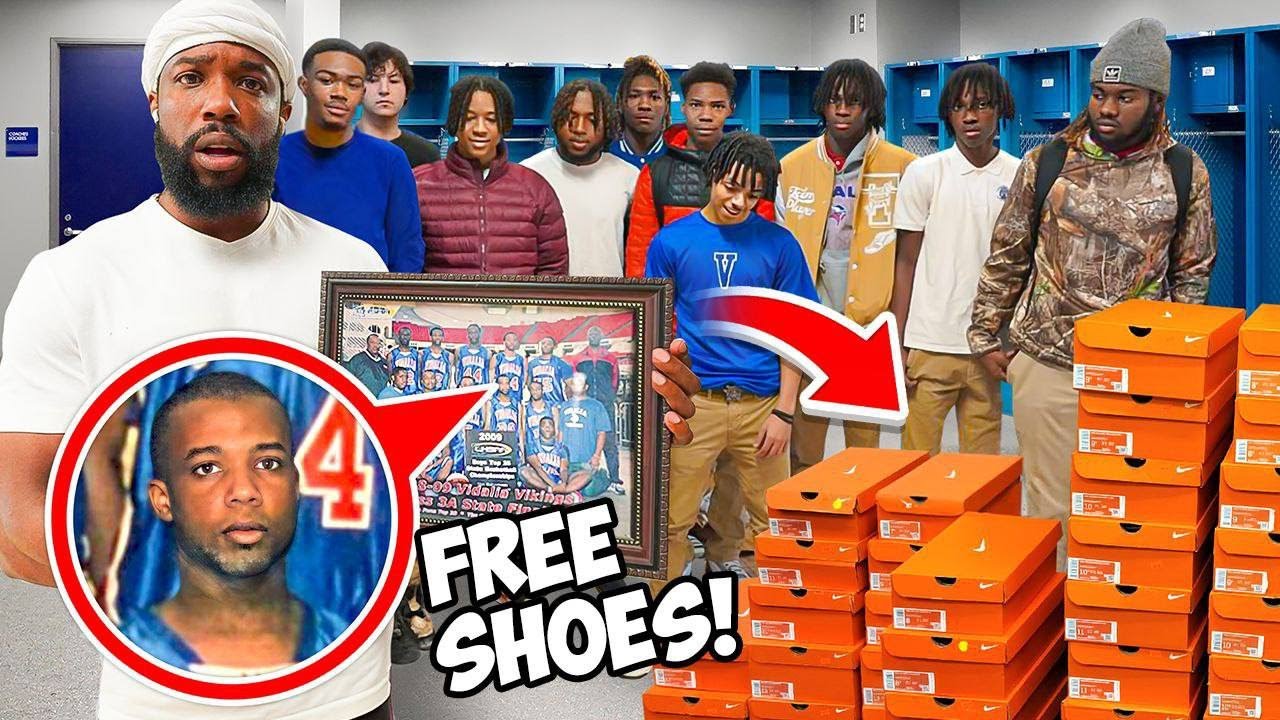 1v1 Me At My Old School & Win Free Shoes For Entire Team!