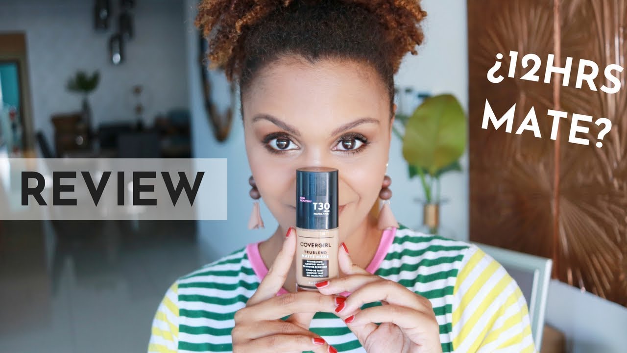COVERGIRL TRUBLEND MATTE MADE REVIEW  | ¿12 HRS MATE?