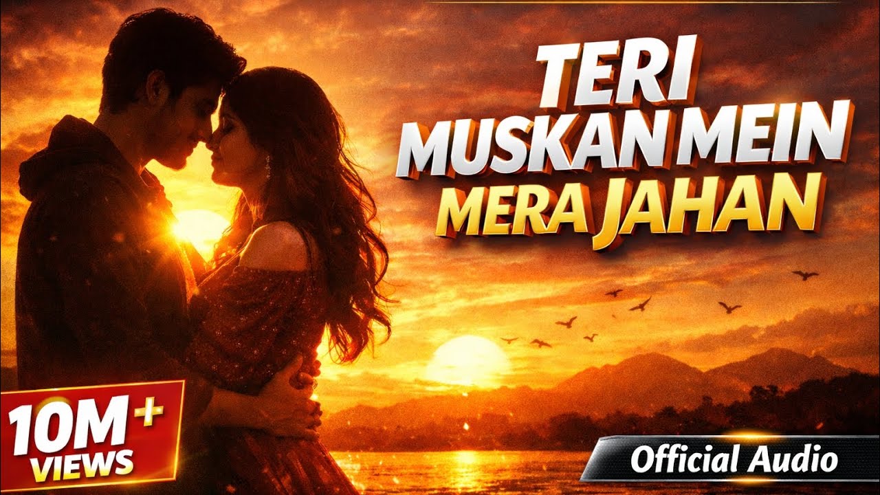 Udit Narayan Style Romantic Song | Teri Muskan Mein Mera Jahan | New Hindi Love Song