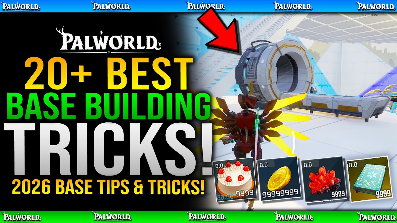 20 ADVANCED BASE Tips & Tricks in 2026 That&rsquo;ll Make Your Life Easier In Palworld