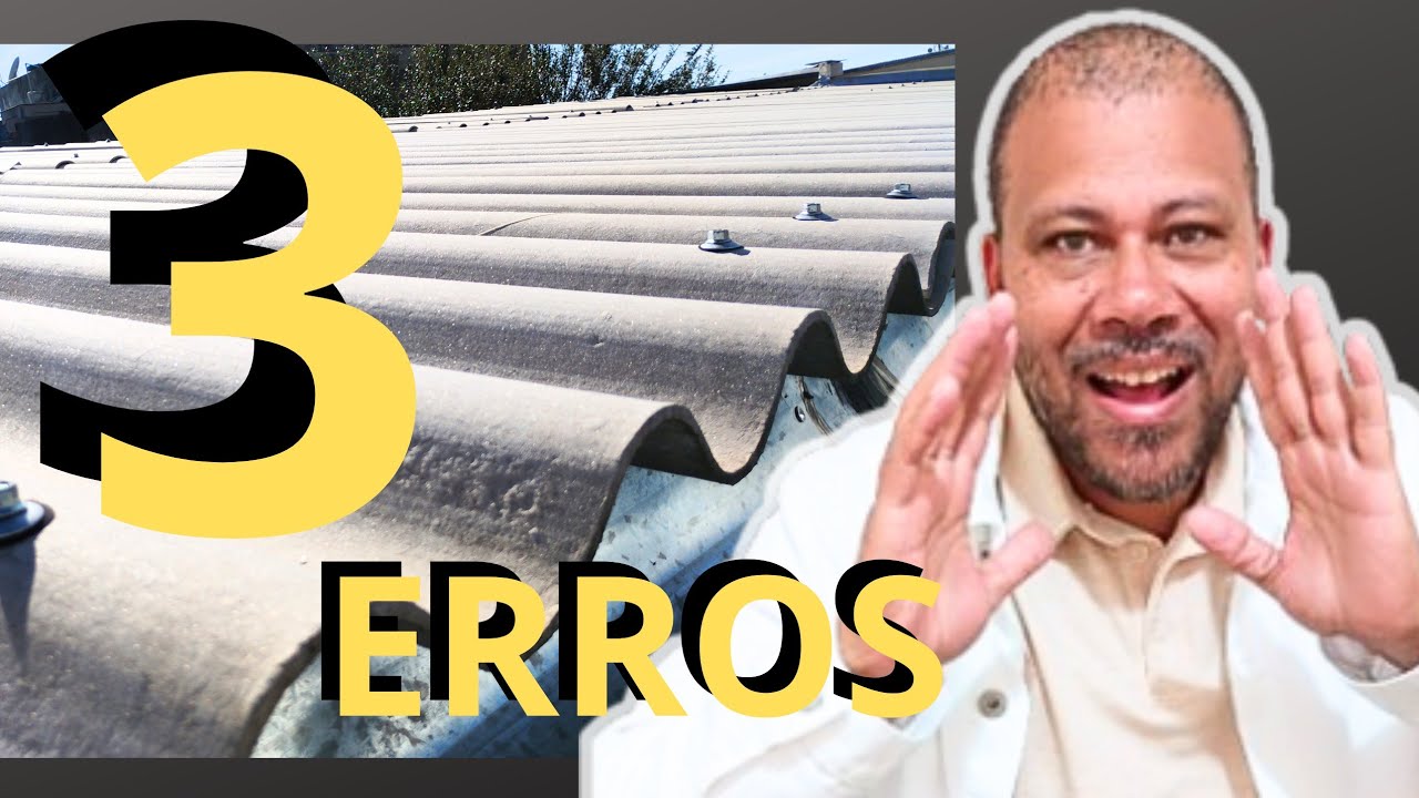 3 erros que fazem a telha de fibrocimento vazar