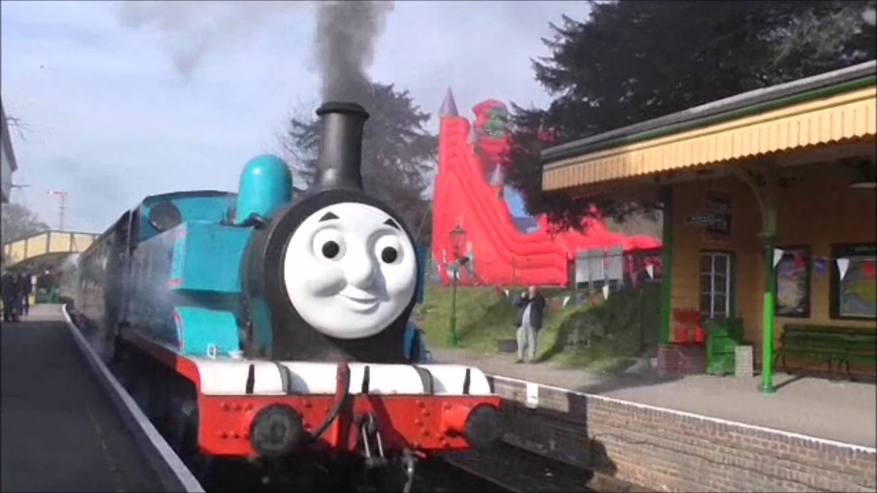 Steam. Thomas Tank's big noisey friends @ MHR 1/4/16