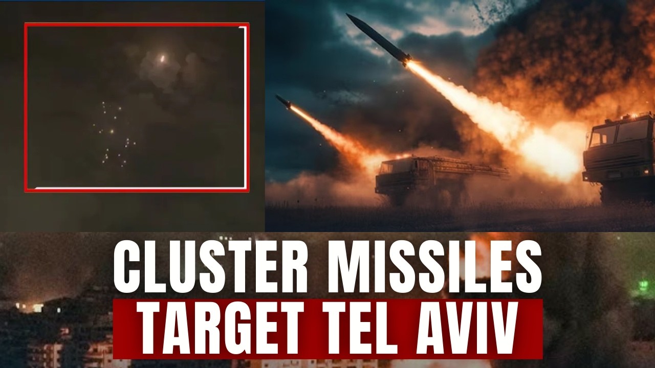 Iran Fires Cluster Missiles At Tel Aviv | Civilian Killed As Middle East Conflict Escalates