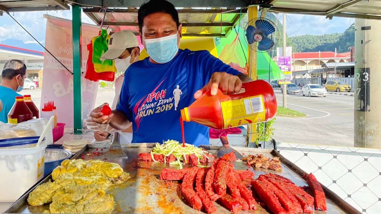 Jenama kebab terkemuka di Malaysia pun tak boleh lawan dengan rasa kebab tepi jalan ini.