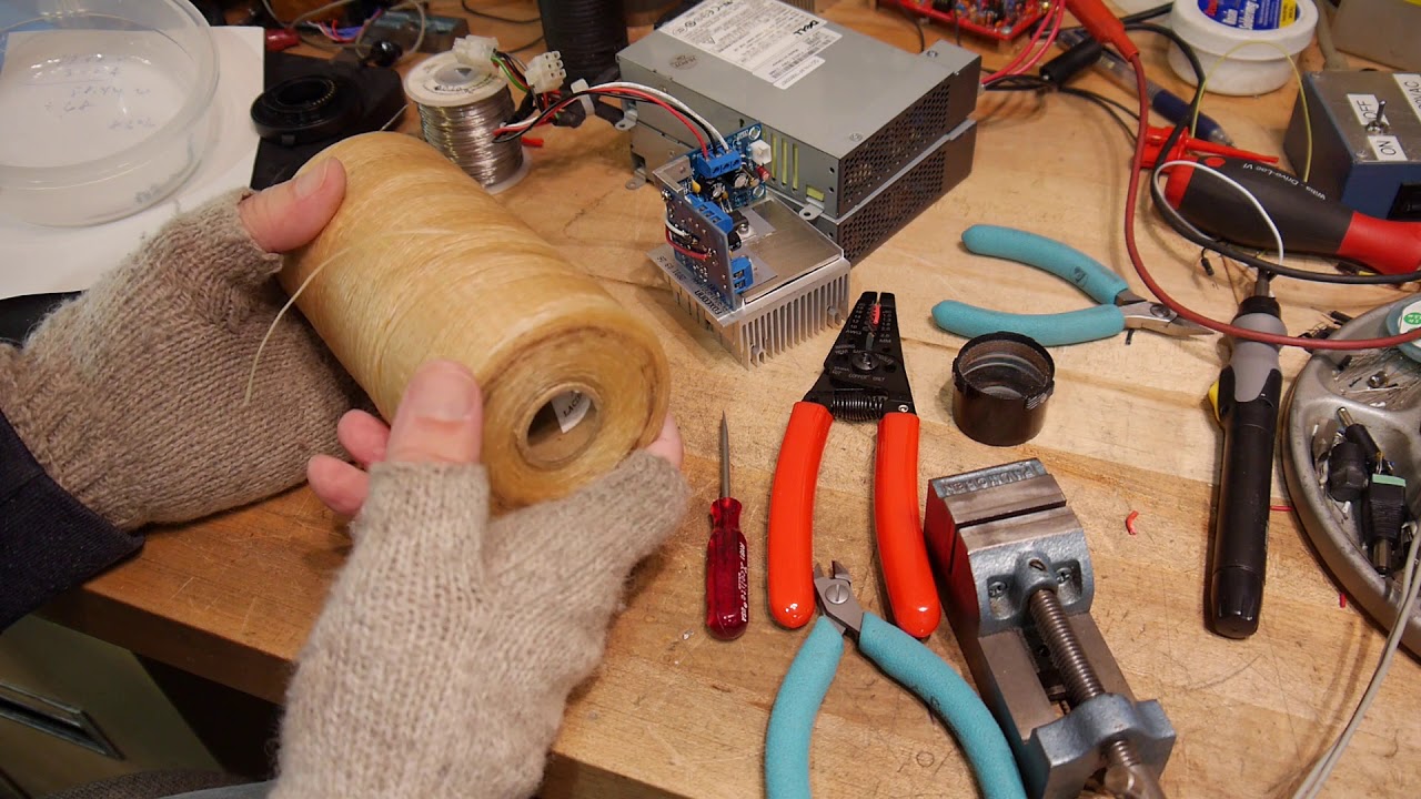 #296 waxed lacing cable harness