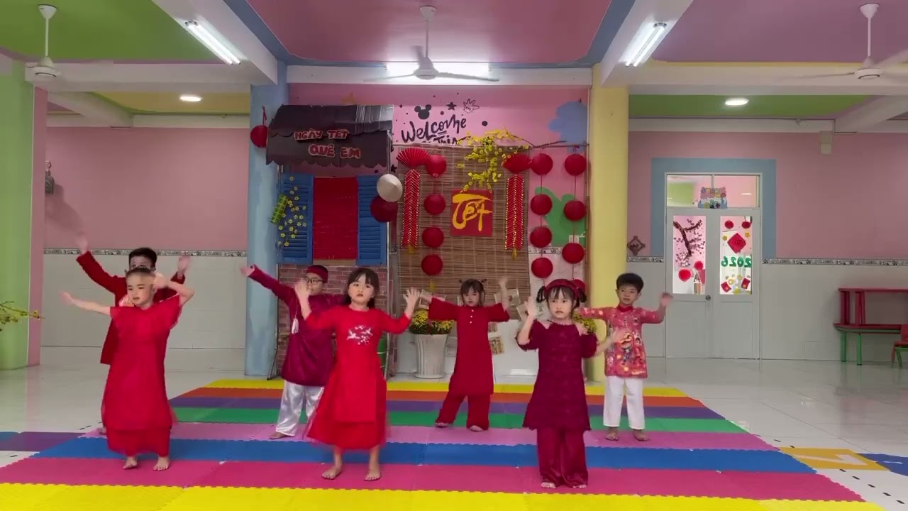Mùa xuân 2026.  mùa xuân năm cuối tại trường mầm non thân yêu. 