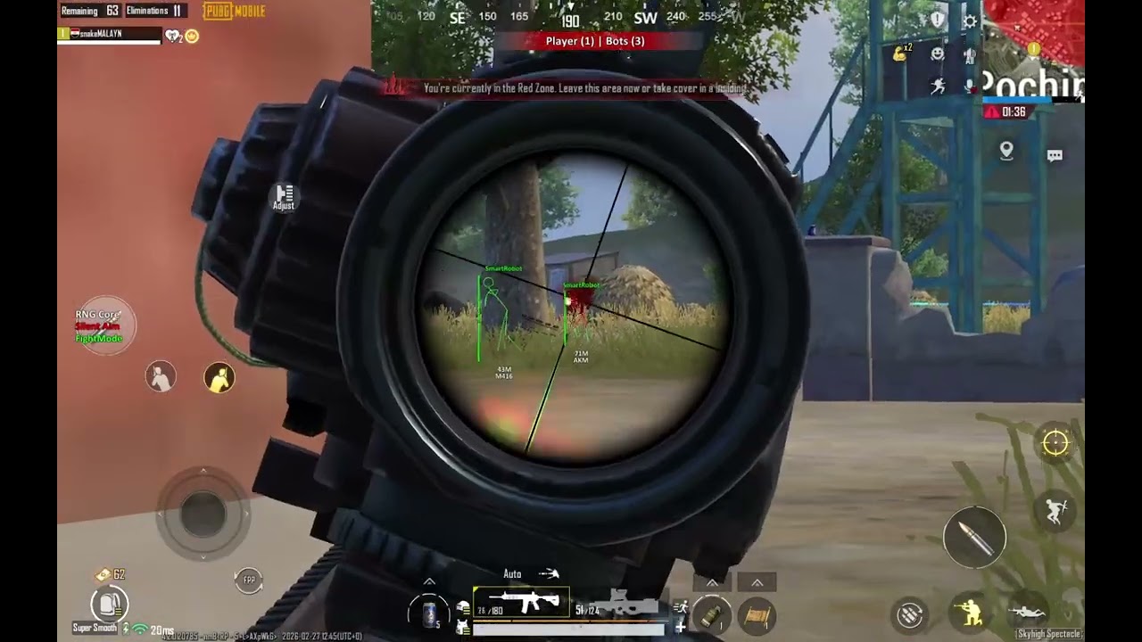 هكر ببجي موبايل التحديث الجديد 4.2 كشف اماكن وثبات السلاح ايم بوت/بدون باند نهائيا/ع حسابك اساسي